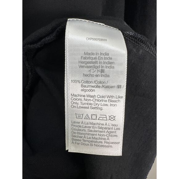 Madewell NWT Women’s Black Puff Sleeve V Neck Top size XXL - Picture 4 of 8